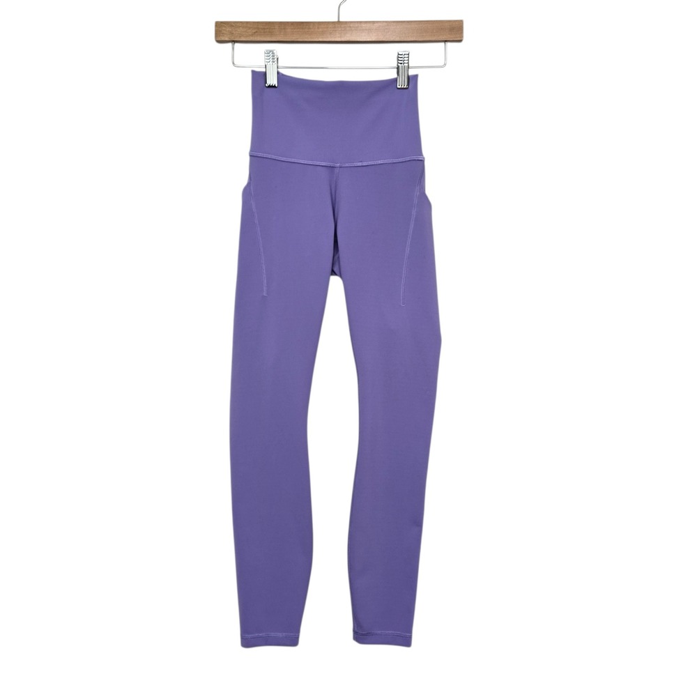 Lululemon Wunder Train High-Rise Tight with Pockets‎ 25" LW5EYKS Size 2 Lavendar